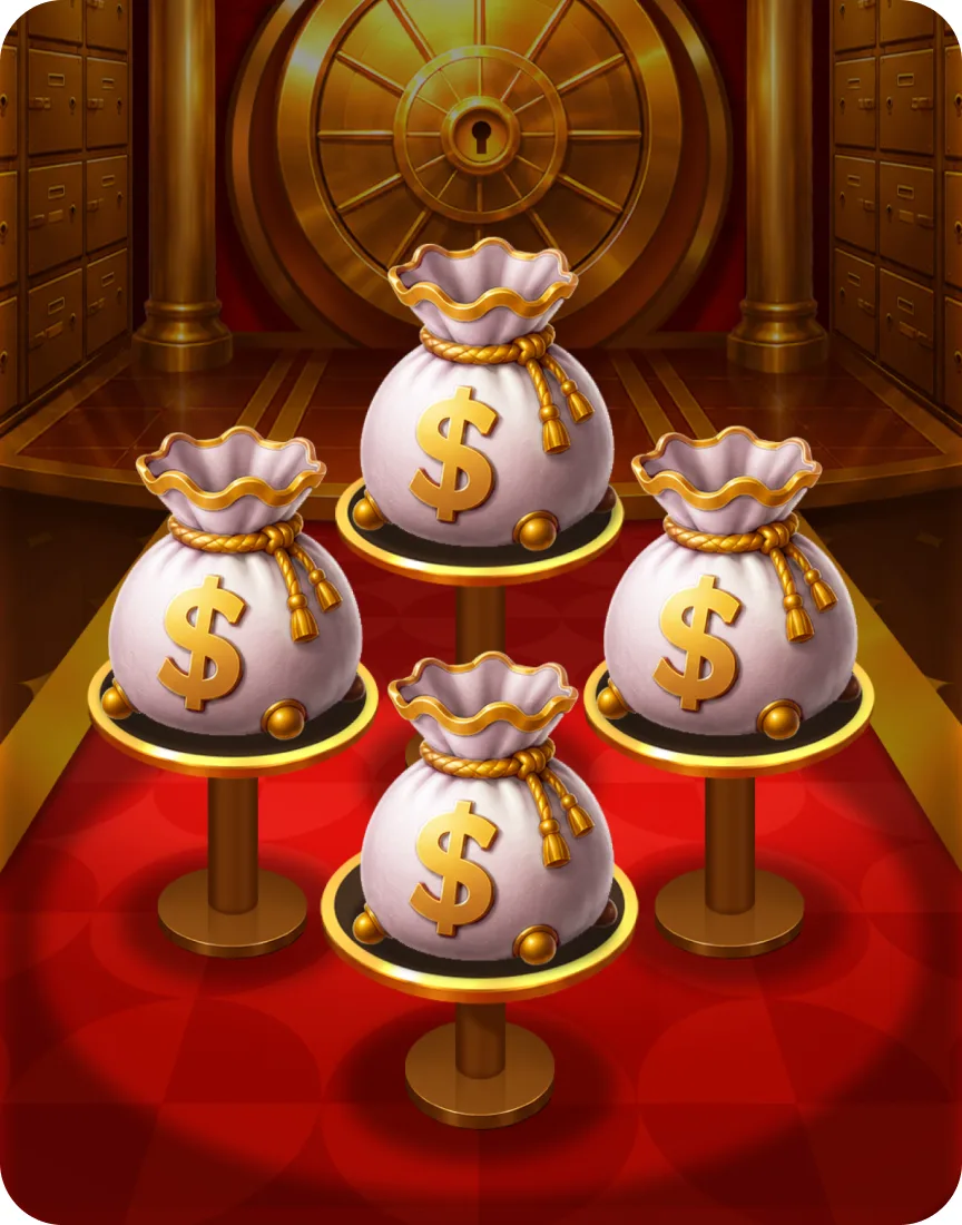 堆满金币的金库